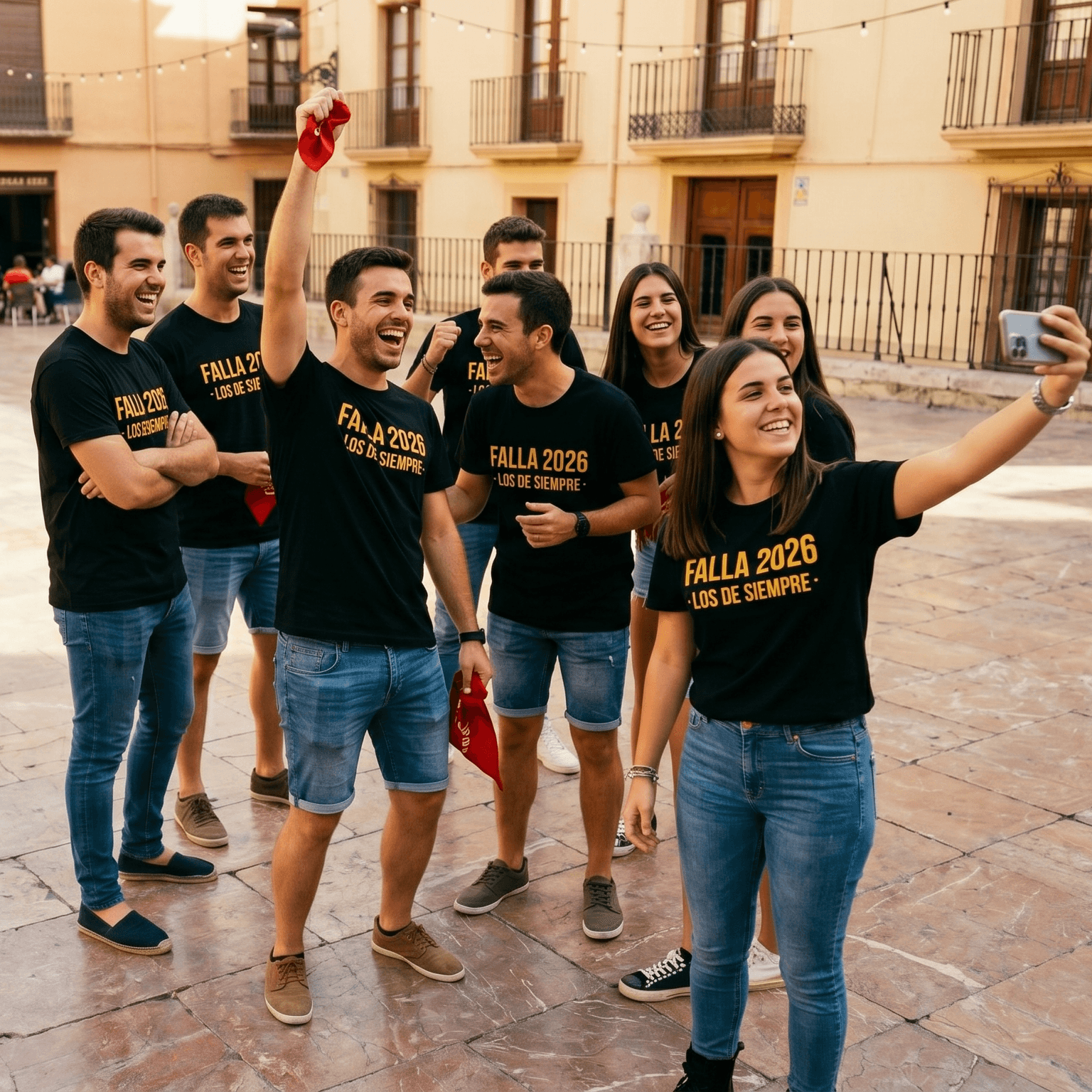 Camisetas personalizadas Fallas 2026