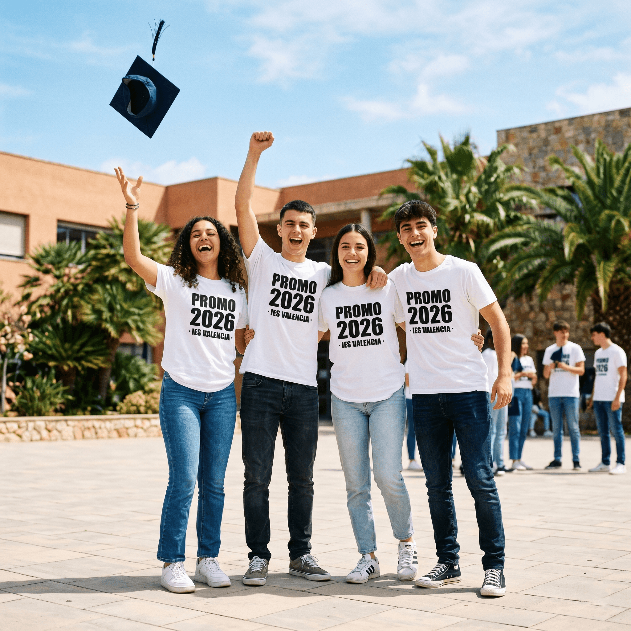 Camisetas para graduaciones